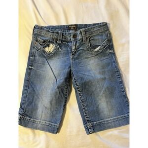 Underground Soul Denim Bermuda Jean Shorts Size 11